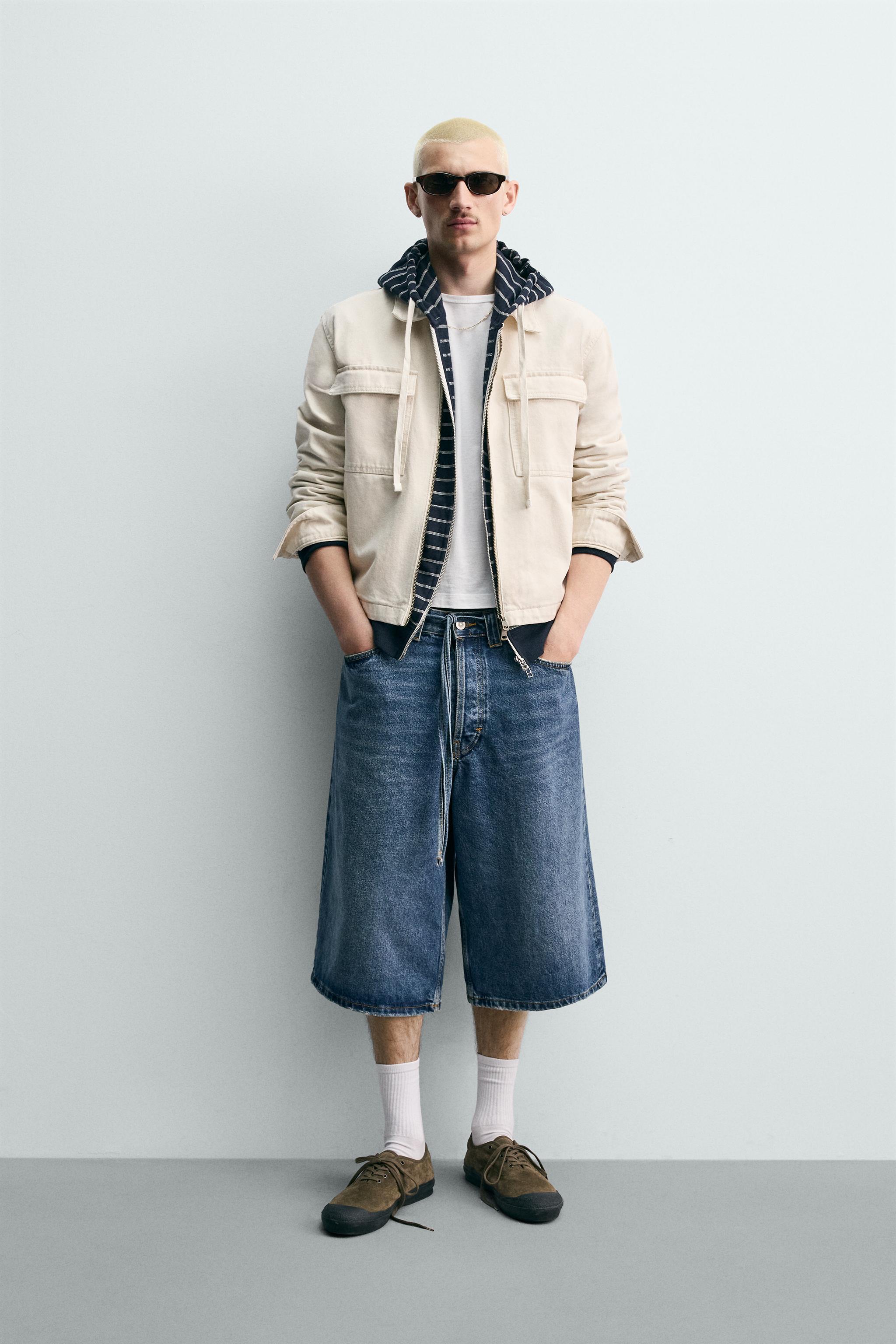 CROPPED FIT ZIP JACKET